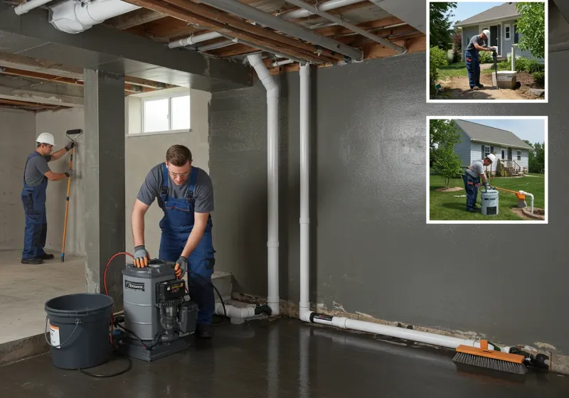 Basement Waterproofing and Flood Prevention process in Cloverly, MD